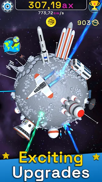 Planet Evolution: Idle Clicker (Планета Эволюция) МОД/Взлом [Бесконечные деньги, Монеты и Мега MOD] Screenshot 3