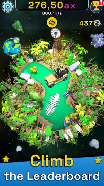 Planet Evolution: Idle Clicker (Планета Эволюция) МОД/Взлом [Бесконечные деньги, Монеты и Мега MOD] Screenshot 4