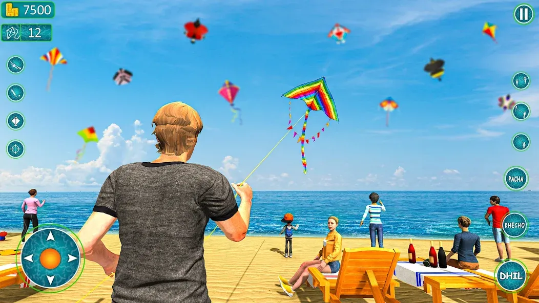 Kite Basant: Kite Flying Games МОД/Взлом [Бесконечные деньги, Монеты и Мега MOD] Screenshot 5