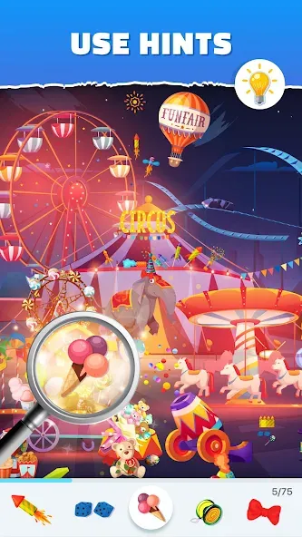 Bright Objects - Hidden Object МОД/Взлом [Бесконечные деньги, Монеты и Мега MOD] Screenshot 5