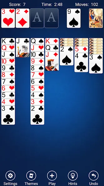 Solitaire МОД/Взлом [Деньги, Монеты и Меню MOD] Screenshot 3