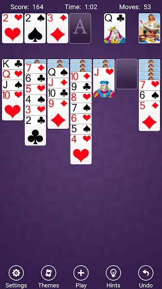 Solitaire МОД/Взлом [Деньги, Монеты и Меню MOD] Screenshot 4