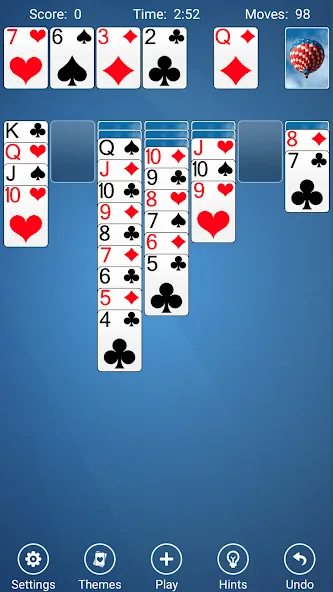 Solitaire МОД/Взлом [Деньги, Монеты и Меню MOD] Screenshot 5