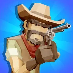 Скачать Western Cowboy: Shooting Game Взлом (Много денег) на Андроид бесплатно
