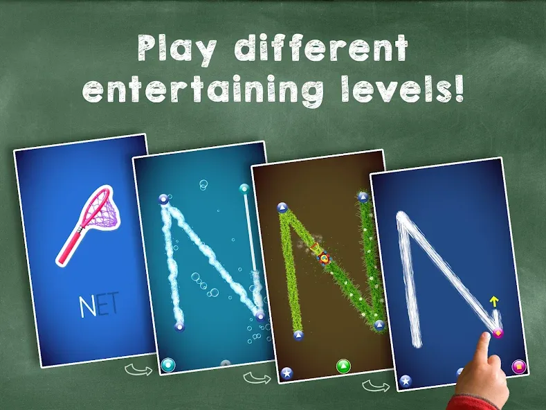 Kids Learn : ABC Alphabet Game МОД/Взлом [Бесконечные деньги, Монеты и Мега MOD] Screenshot 2