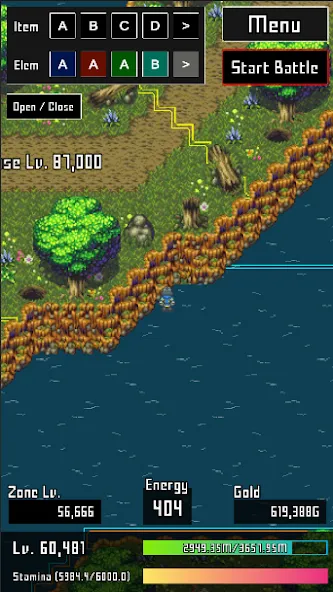 InfinityRPG (ИнфинитиРПГ) МОД/Взлом [Деньги, Монеты и Меню MOD] Screenshot 3