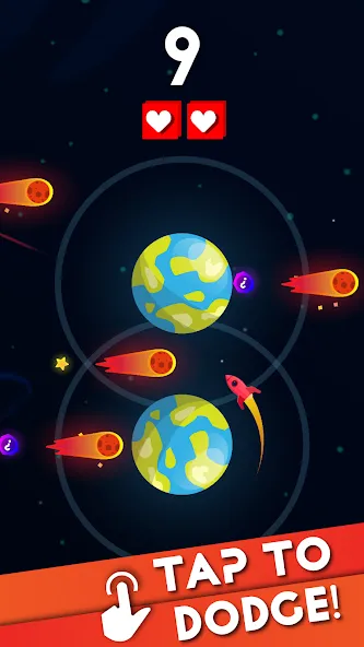 Rocket Spin: Space Survival (Рокет Спин) МОД/Взлом [Много монет, Открытые уровни и Мега MOD] Screenshot 2