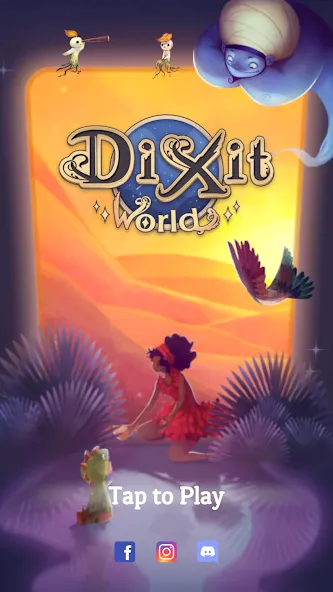 Dixit World (Диксит Ворлд) МОД/Взлом [Все открыто, Дополнительные деньги и Меню MOD] Screenshot 1