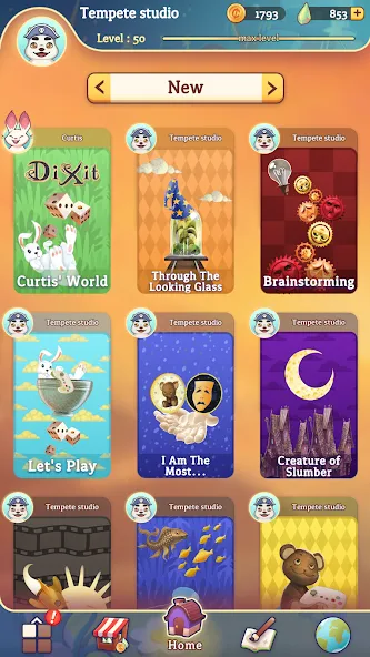 Dixit World (Диксит Ворлд) МОД/Взлом [Все открыто, Дополнительные деньги и Меню MOD] Screenshot 2