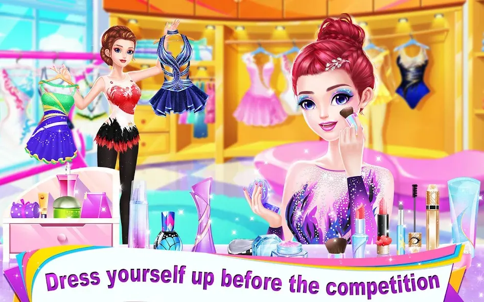 Gymnastics Queen (Джимнастикс Квин) МОД/Взлом [Деньги, Монеты и Меню MOD] Screenshot 2