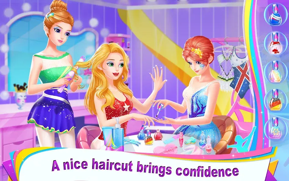 Gymnastics Queen (Джимнастикс Квин) МОД/Взлом [Деньги, Монеты и Меню MOD] Screenshot 3