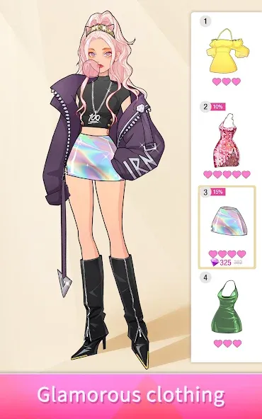 SuitU: Fashion Avatar Dress Up (уитУ) МОД/Взлом [Бесконечные деньги, Монеты и Мега MOD] Screenshot 4