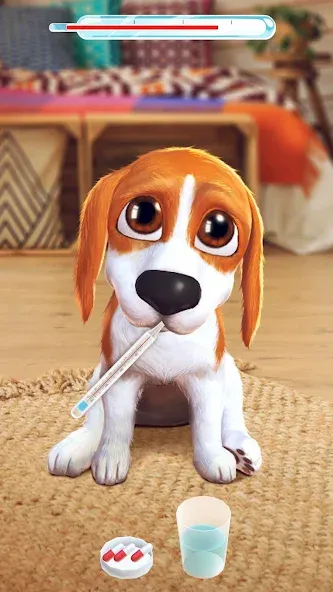 Tamadog - Puppy Pet Dog Games (Тамадог) МОД/Взлом [Бесконечные деньги, Монеты и Мега MOD] Screenshot 4