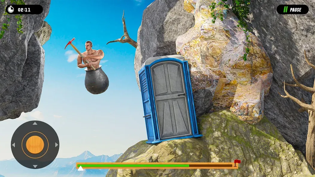 Hammer Climber Man: Pot Man 3D МОД/Взлом [Меню, Бесконечные монеты и Открытые уровни] Screenshot 5