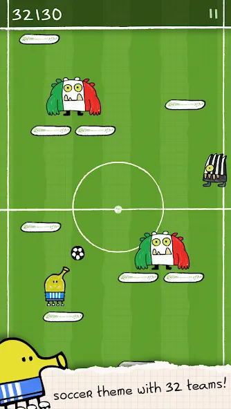 Doodle Jump (Дудл Джамп) МОД/Взлом [Бесконечные деньги, Монеты и Мега MOD] Screenshot 5