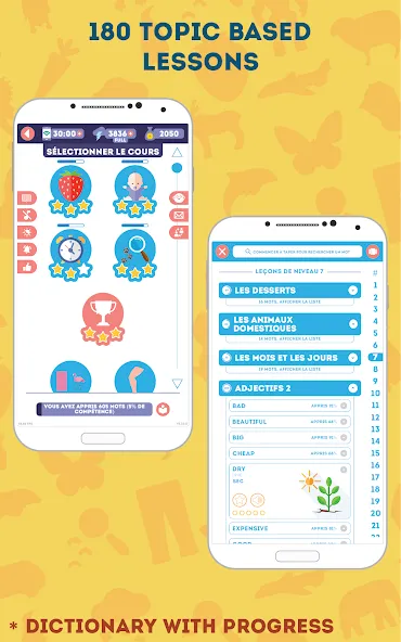 English for Beginners: LinDuo МОД/Взлом [Меню, Бесконечные монеты и Открытые уровни] Screenshot 4