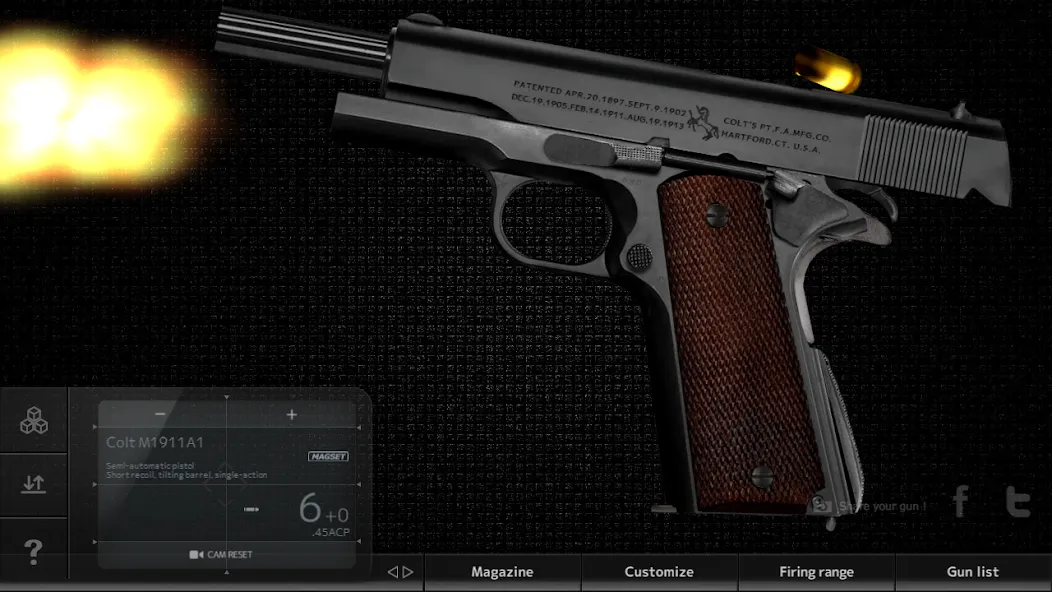 Magnum3.0 Gun Custom Simulator МОД/Взлом [Бесконечные деньги, Монеты и Мега MOD] Screenshot 1