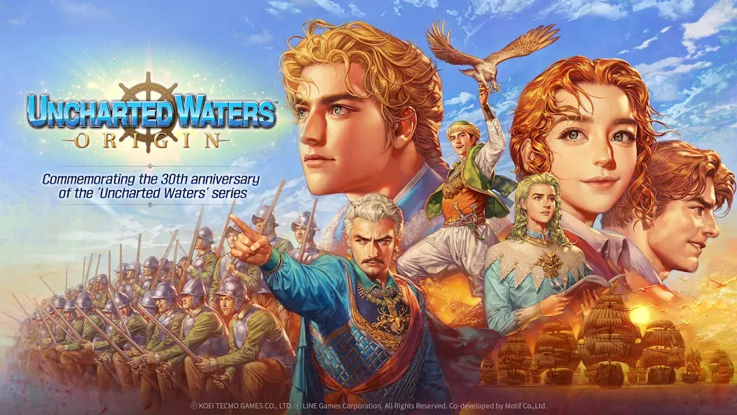 Uncharted Waters Origin (Анчартед Уотерс Ориджин) МОД/Взлом [Бесконечные деньги, Монеты и Мега MOD] Screenshot 1