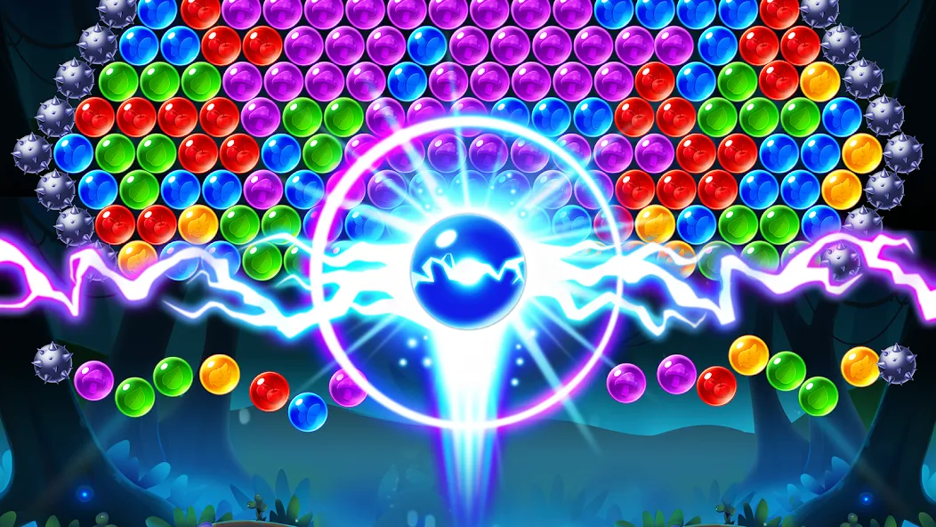 Bubble Shooter Genies МОД/Взлом [Меню, Бесконечные монеты и Открытые уровни] Screenshot 2