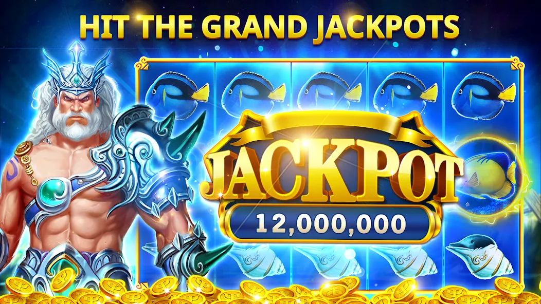 Slots Myth - Slot Machines МОД/Взлом [Много монет, Открытые уровни и Мега MOD] Screenshot 5