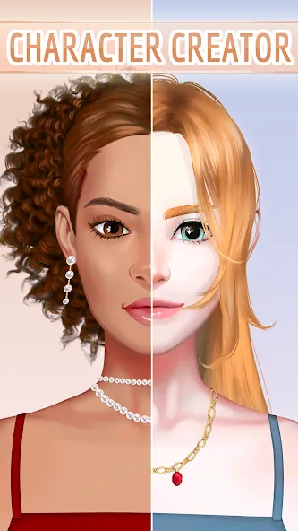 Avatar Character: Girl Creator МОД/Взлом [Деньги, Монеты и Меню MOD] Screenshot 2
