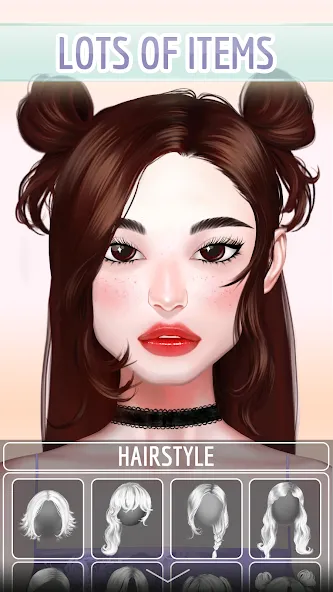 Avatar Character: Girl Creator МОД/Взлом [Деньги, Монеты и Меню MOD] Screenshot 3