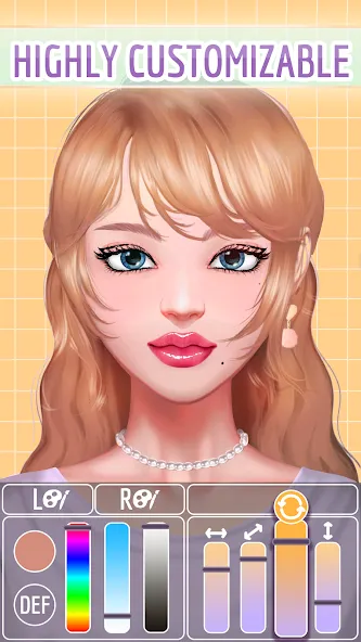 Avatar Character: Girl Creator МОД/Взлом [Деньги, Монеты и Меню MOD] Screenshot 5