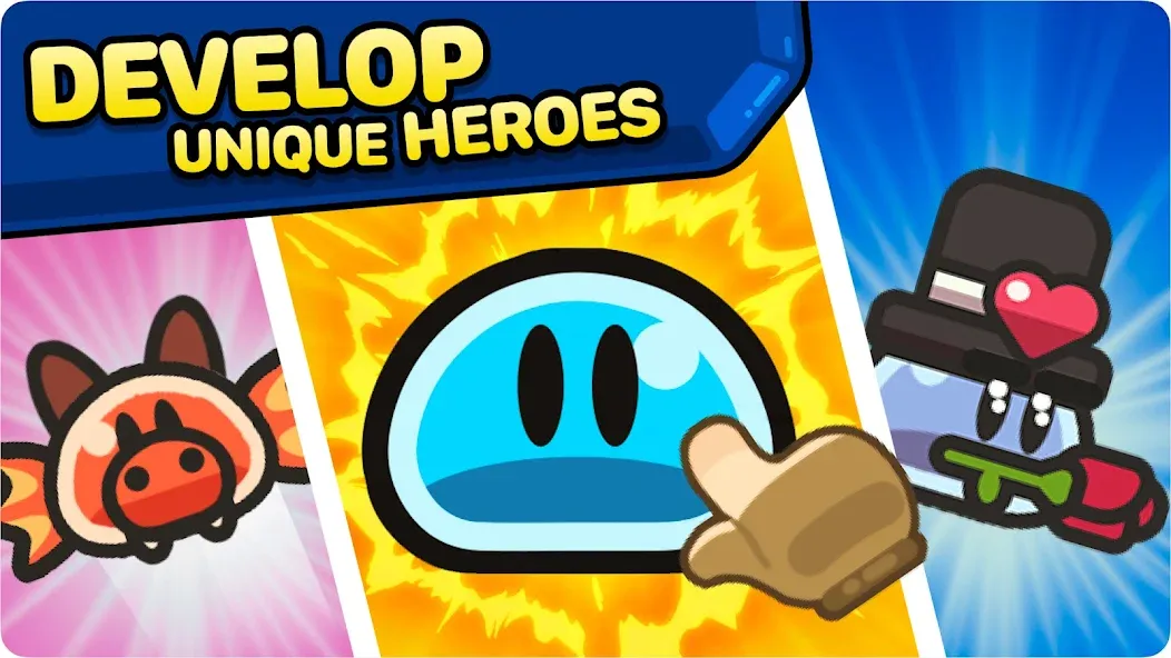 Legend of Slime: Idle RPG War (Легенда о слизи) МОД/Взлом [Бесконечные деньги, Монеты и Мега MOD] Screenshot 1