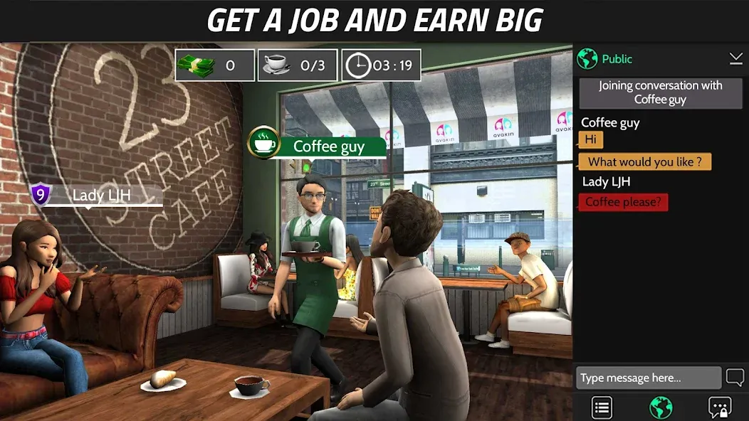 Avakin Life - 3D Virtual World (Авакин Лайф) МОД/Взлом [Меню, Бесконечные монеты и Открытые уровни] Screenshot 4