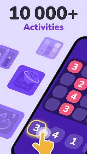 Brain Training Game МОД/Взлом [Меню, Бесконечные монеты и Открытые уровни] Screenshot 1