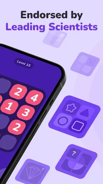 Brain Training Game МОД/Взлом [Меню, Бесконечные монеты и Открытые уровни] Screenshot 2