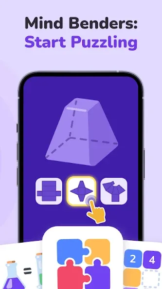 Brain Training Game МОД/Взлом [Меню, Бесконечные монеты и Открытые уровни] Screenshot 4