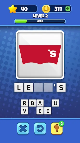 Logo Quiz - World Trivia Game (Лого Квиз) МОД/Взлом [Много монет, Открытые уровни и Мега MOD] Screenshot 5