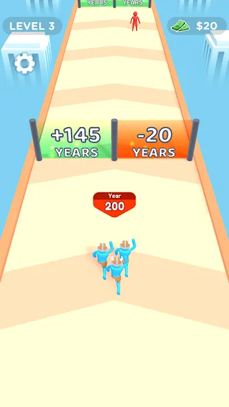Crowd Evolution! МОД/Взлом [Много монет, Открытые уровни и Мега MOD] Screenshot 1