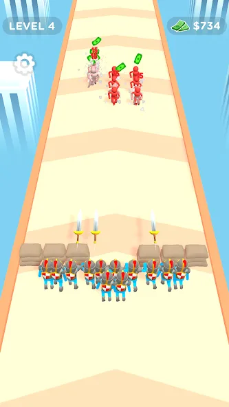 Crowd Evolution! МОД/Взлом [Много монет, Открытые уровни и Мега MOD] Screenshot 4