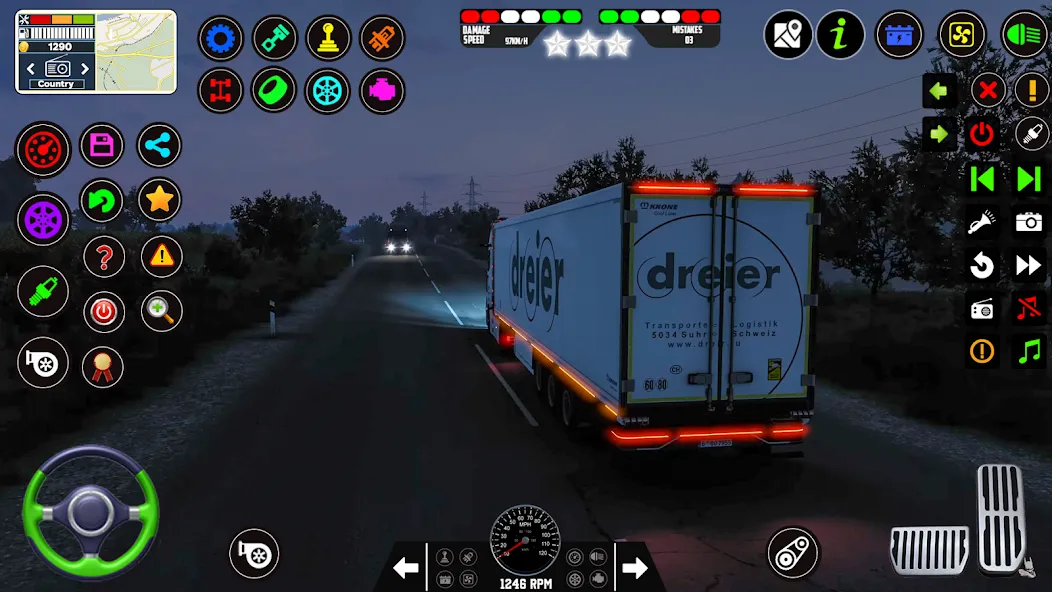 City Truck Simulator 2023 МОД/Взлом [Бесконечные деньги, Монеты и Мега MOD] Screenshot 3