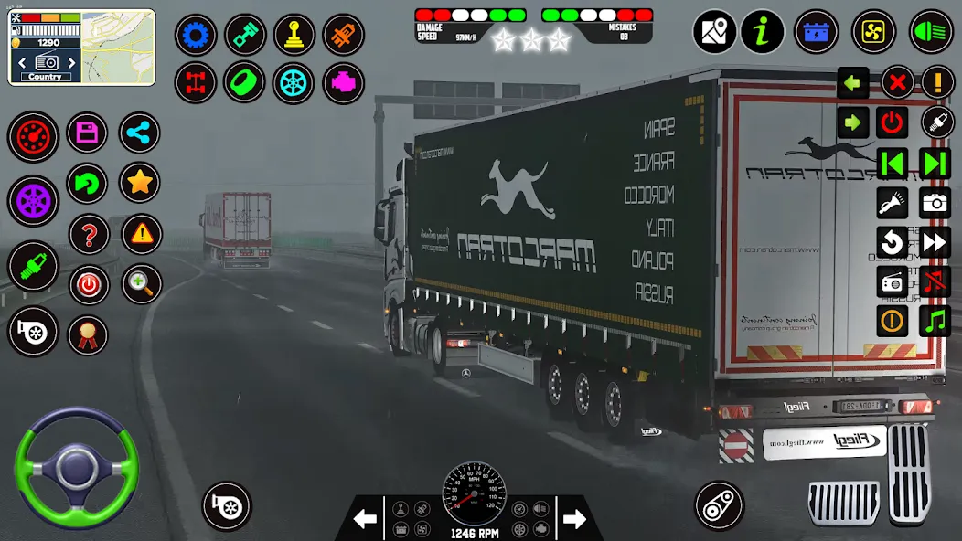 City Truck Simulator 2023 МОД/Взлом [Бесконечные деньги, Монеты и Мега MOD] Screenshot 5