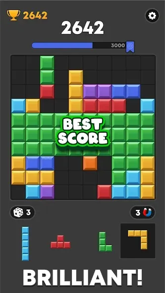 Block Mania - Block Puzzle (Блок Мания) МОД/Взлом [Деньги, Монеты и Меню MOD] Screenshot 2