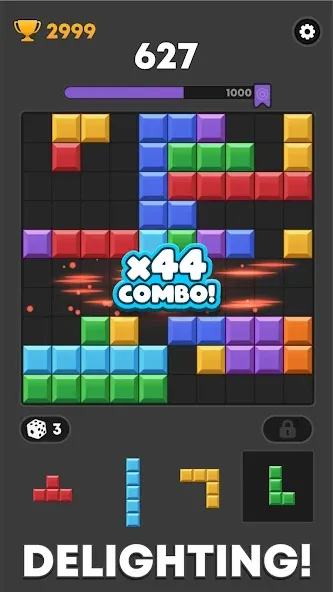 Block Mania - Block Puzzle (Блок Мания) МОД/Взлом [Деньги, Монеты и Меню MOD] Screenshot 3