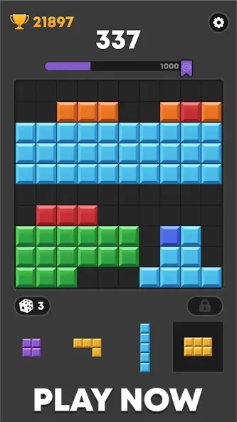 Block Mania - Block Puzzle (Блок Мания) МОД/Взлом [Деньги, Монеты и Меню MOD] Screenshot 4