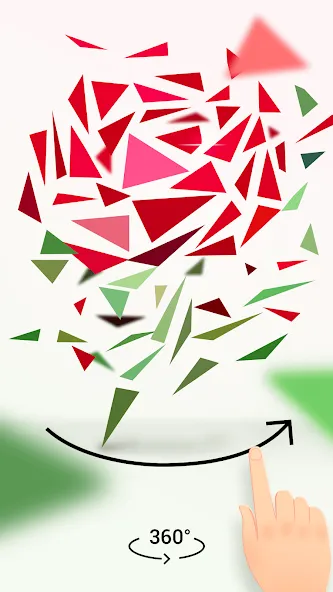 Love Poly: Puzzle Jigsaw (Лав Поли) МОД/Взлом [Деньги, Монеты и Меню MOD] Screenshot 4