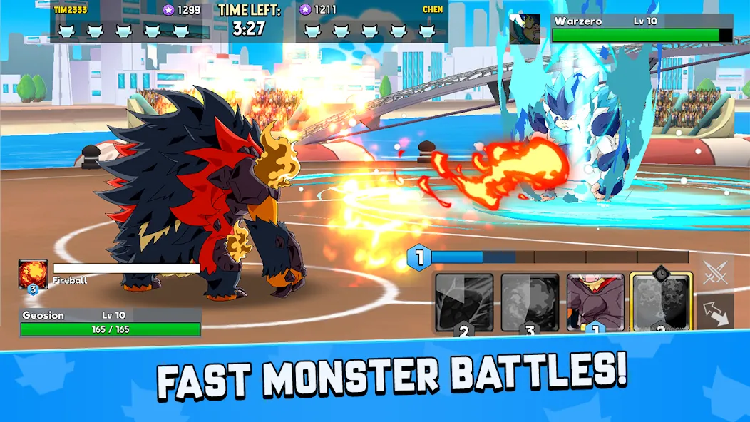 Monster Masters МОД/Взлом [Много монет, Открытые уровни и Мега MOD] Screenshot 1