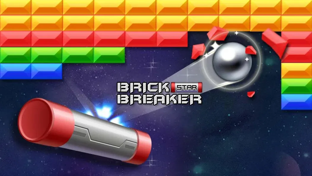 Brick Breaker Star: Space King МОД/Взлом [Много денег, Монет и Все открыто] Screenshot 2