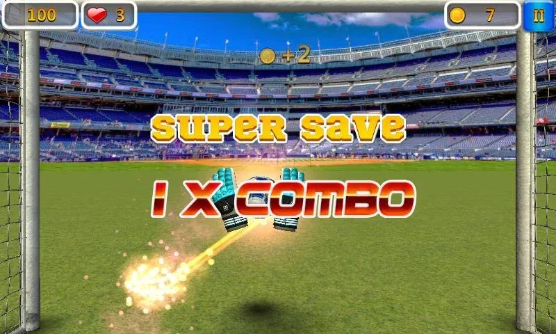 Super Goalkeeper - Soccer Game (упер Вратарь) МОД/Взлом [Много монет, Открытые уровни и Мега MOD] Screenshot 1