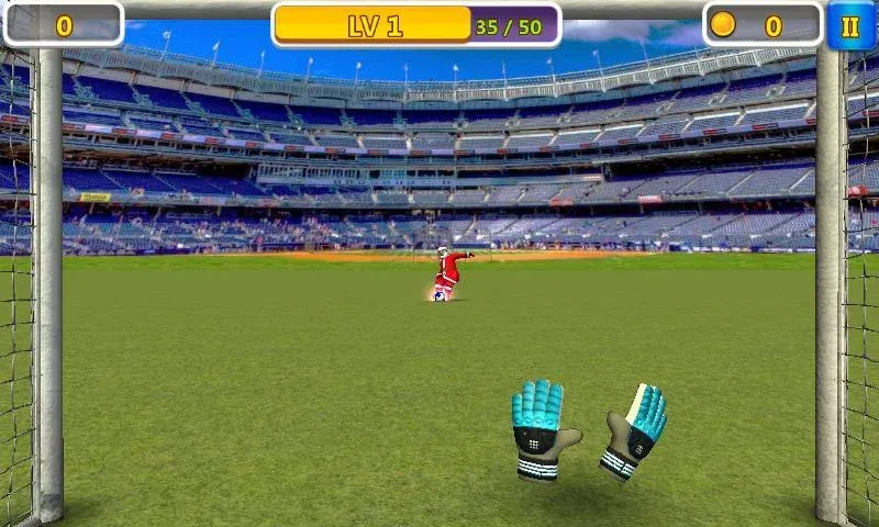 Super Goalkeeper - Soccer Game (упер Вратарь) МОД/Взлом [Много монет, Открытые уровни и Мега MOD] Screenshot 3