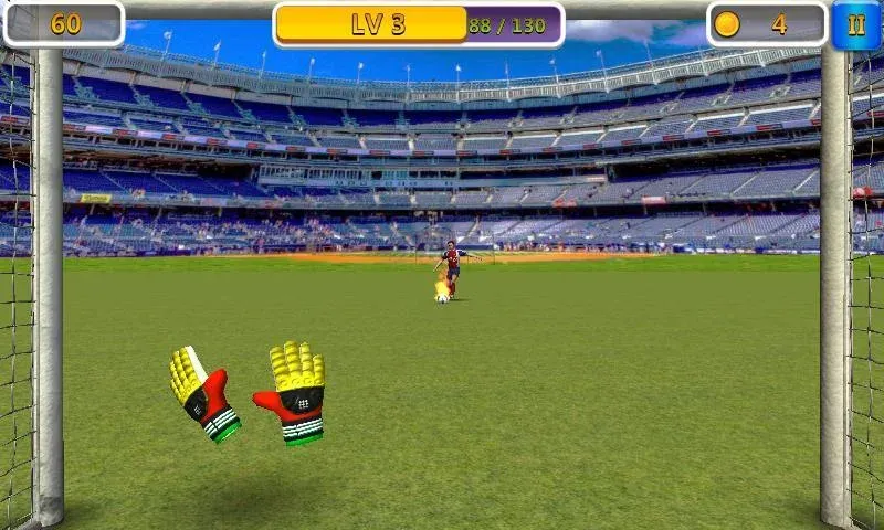 Super Goalkeeper - Soccer Game (упер Вратарь) МОД/Взлом [Много монет, Открытые уровни и Мега MOD] Screenshot 4