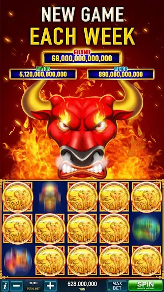 Slots Cash:Vegas Slot Machines (Слотс Кэш) МОД/Взлом [Меню, Бесконечные монеты и Открытые уровни] Screenshot 3
