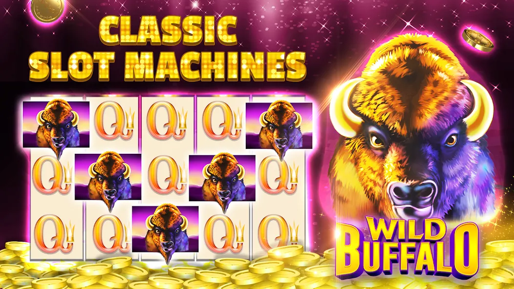 OMG! Fortune Casino Slot Games МОД/Взлом [Деньги, Монеты и Меню MOD] Screenshot 1