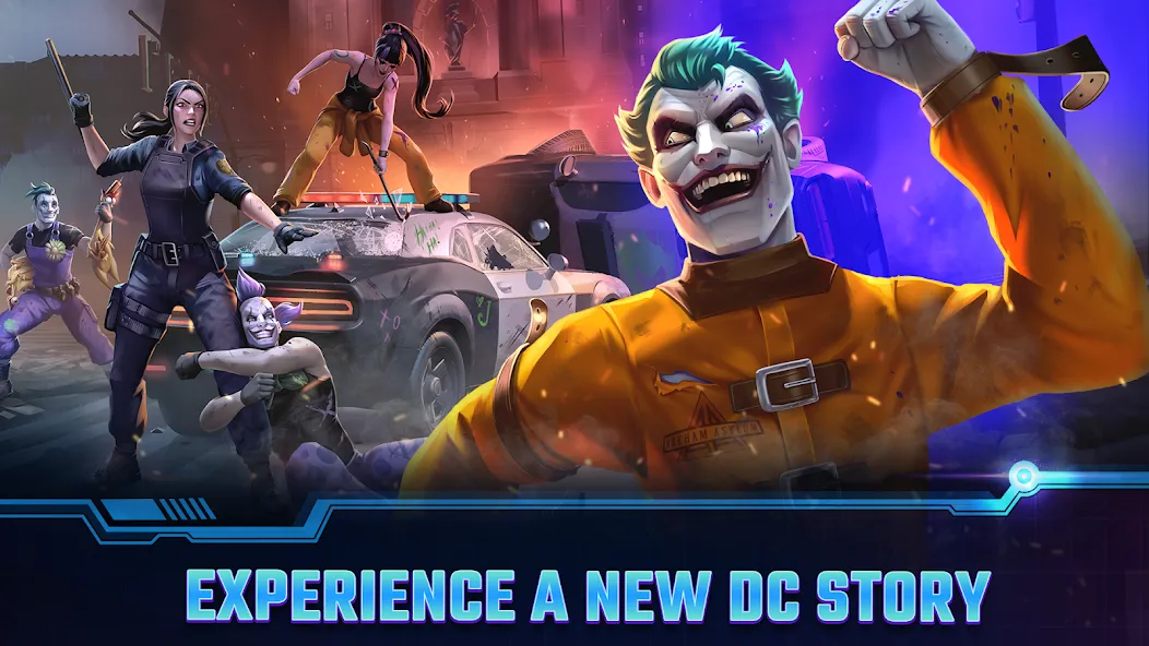 DC Heroes & Villains: Match 3 МОД/Взлом [Меню, Бесконечные монеты и Открытые уровни] Screenshot 3
