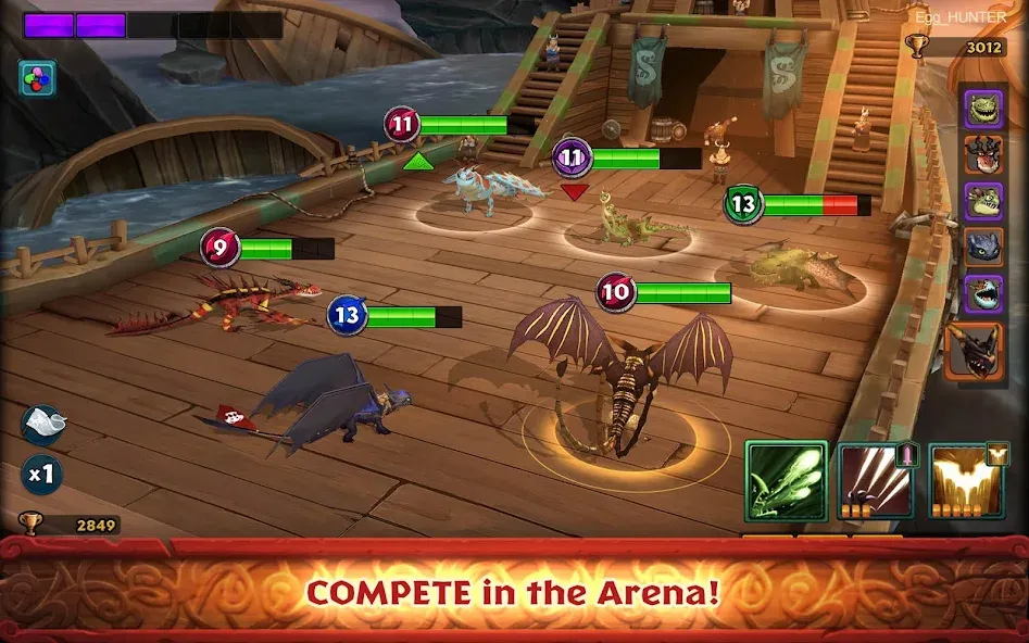 Dragons: Rise of Berk (Драгонс) МОД/Взлом [Много денег, Монет и Все открыто] Screenshot 3